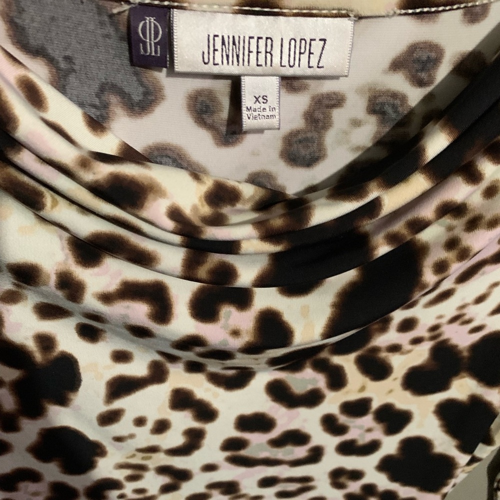 Jennifer Lopez Leopard Print Dress